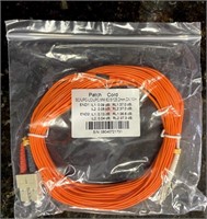 12 Pack Fiber Optic Patch Cable 10 Meter