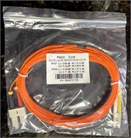 12 Pack Fiber Optic Patch Cable 5 Meter