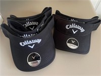 Six Calloway Golf Sun Visor Hats New w/ Tags