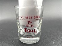 Vintage Texas Shot Glass