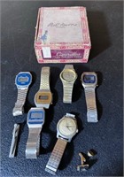 Mixed vintage watchlot-non working condition