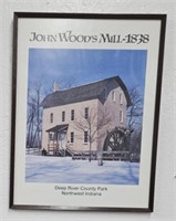 (I) Print Of Mill At Deep River County Park