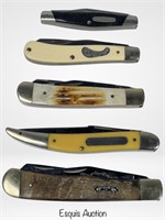 Group of Vintage Pocket Knives