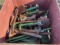 Wood Bin of Cultivator Parts