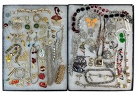 Assortment of Vintage Costume Jewelry