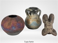 Raku, Southwest & Pre-Columbian Art Pottery