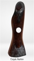 Michael Genereux of Guam Ifit Wood Sculpture