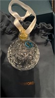(3) Waterford Crystal Christmas ornaments