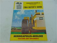 Minneapolis Moline 1964 Buyers Guide