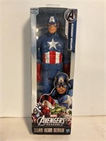 Captain America NIB 2013 Action Figure 12in Tall