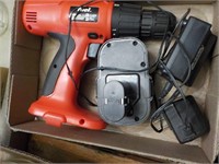 Battery operated drill