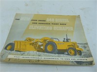 WOWZA!-John Deere 840 Diesel Scraper Literature