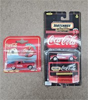 1990s Coca-Cola Matchbox Cars