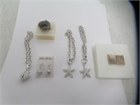 (6) Silver Plated Jewllery & Cufflinks