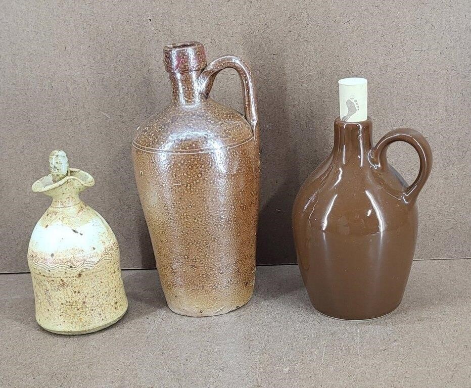 3pc Stone Pottery Collection