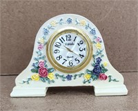 Mini Porcelain Xanadu Quartz "Mantle" Clock