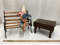 Mini Benches and Rag Doll