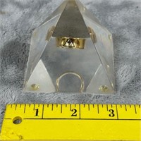 14th Degree Lucite Pyramid