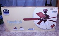 New Hendrick 44" ceiling fan in box