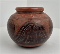 1970s Amazonian Clay Pot Planter