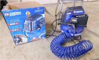 Campbell Hausfeld portable air compressor in box