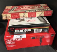 Craftsman & Milwaukee Heat Guns, Craftsman