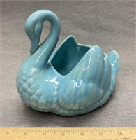 Vintage Ceramic Swan Planter