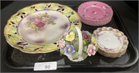 Hand Painted Floral Chinaware.