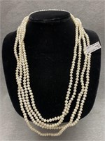 100" FW Pearl Necklace NEW