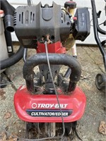 TROY BUILT CULTIVATOR/ EDGER, NEEDS TUNE UP, DOES