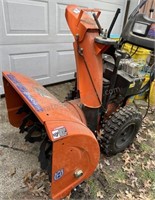 HUSQVARNA SNOW BLOWER MODEL HL1027STEB,  TURNS