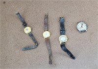 4 Vintage Disney Watches