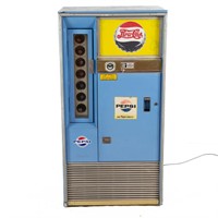 Coin Op "Pepsi Cola" Vendo Soda Pop Machine