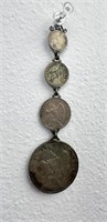 Republic of Chile Coin Watch Fob