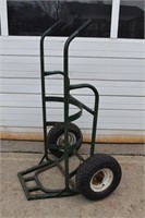 Heavy duty pneumatic wheel nursery hand truck; as