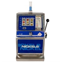 1970s Jennings Blue Nickel 5C Slot Machine