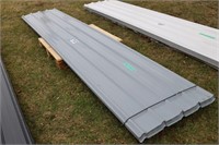 45- SHEETS GREY STEEL SIDING ROOFING 16FT X 3FT