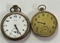 Enigma & 14KT Waltham Pocket Watches.