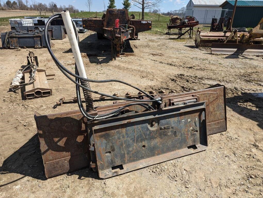 Lateral Tilt Tatch Bobcat- Bucket Sold Separate