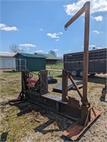 Homemade Large Log Splitter