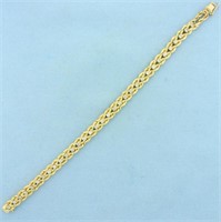 1.5ct TW Diamond Bracelet in 14K Yellow Gold