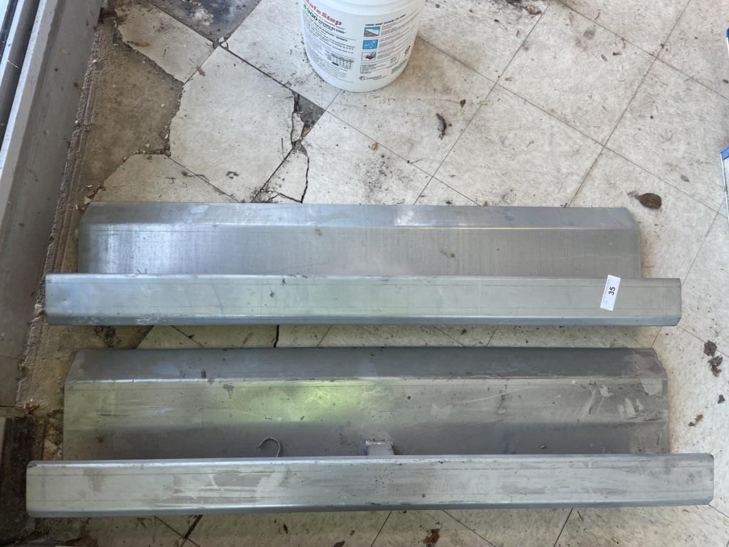 GALVANIZED FORMED TROUGH
