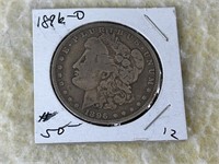 1896-O Silver Dollar