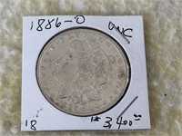 1886-O Silver Dollar UNC
