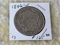 1896-S Silver Dollar