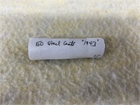 Roll (50) 1943 Steel Cents