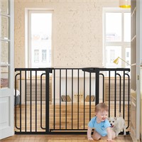 Cumbor 29.7-57" Extra Wide Baby Gate for Stairs,