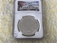 2015 Canada Silver 1.25 Oz. Silver-MS-69