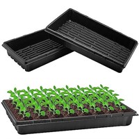 10 Pcs Gardening Trays with Drain Holes - 20×10 I