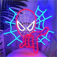 Spider man Neon Sign for Wall Decor,Spiderman Neo